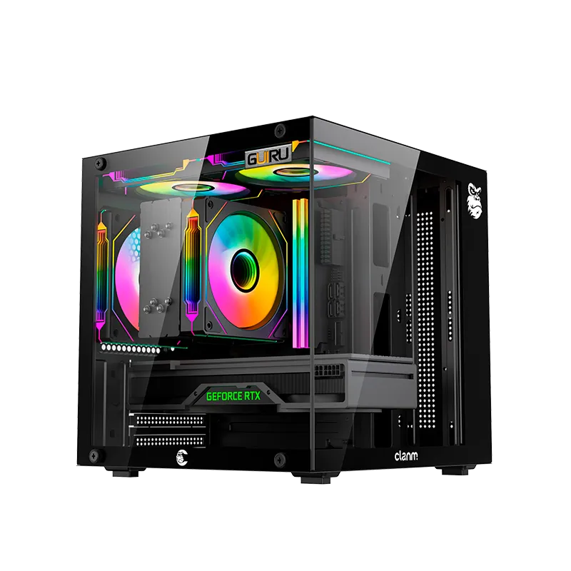 GABINETE GAMER GUIRU | VIDRO – AQUÁRIO – CLANM