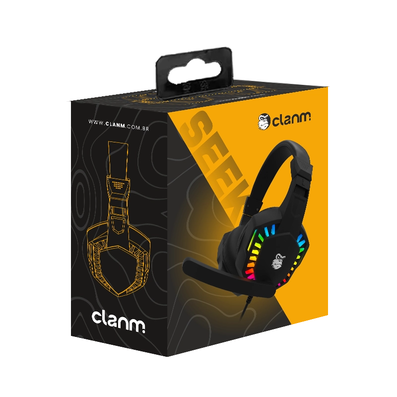 HEADSET GAMER SEEK | CLANM