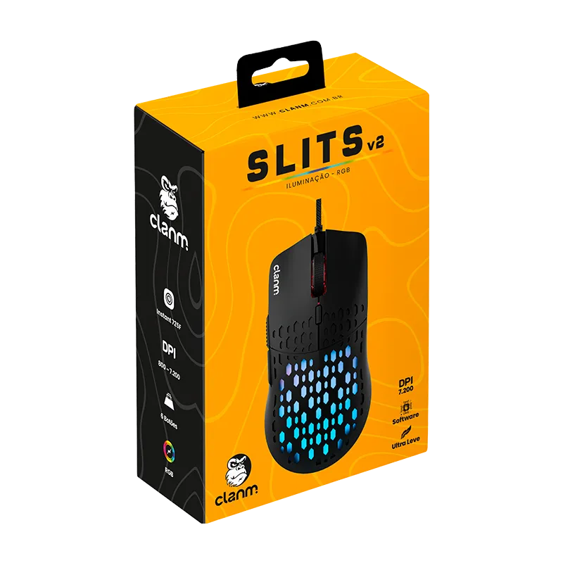MOUSE GAMER SLITS V2 NIGHT – CLANM
