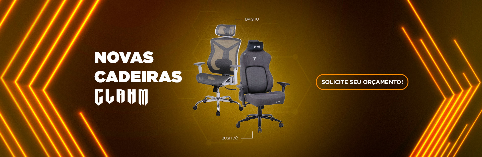 Foto desktop: Novas cadeiras Clanm