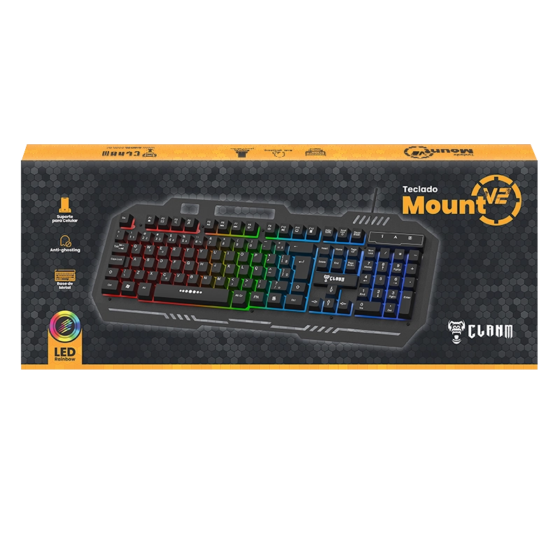 TECLADO GAMER MOUNT V2