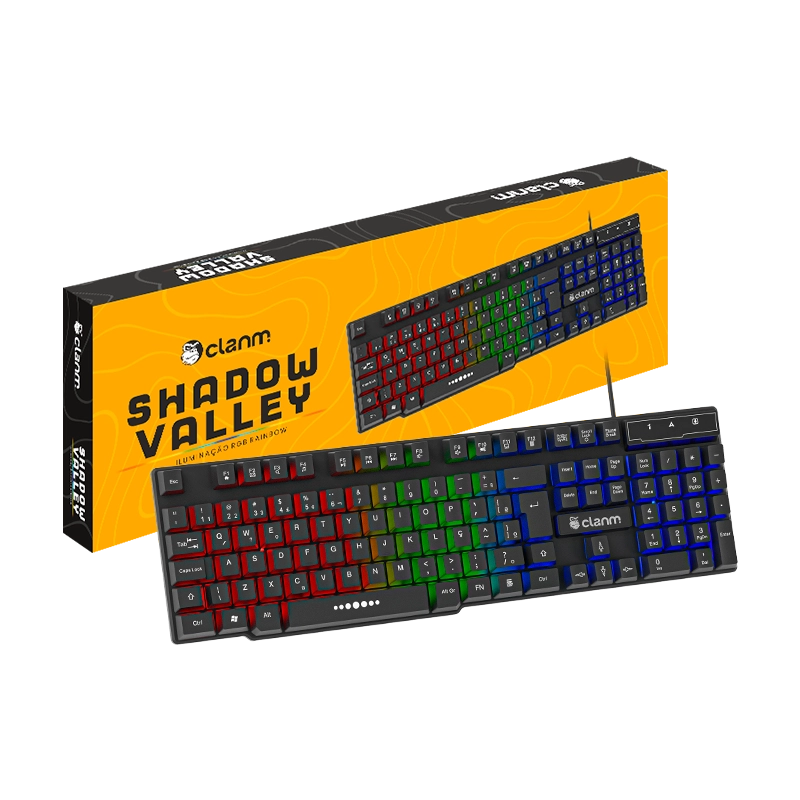 Downloads: TECLADO GAMER SHADOW VALLEY (10049)
