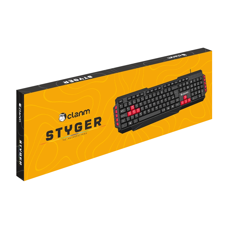 TECLADO GAMER STYGER
