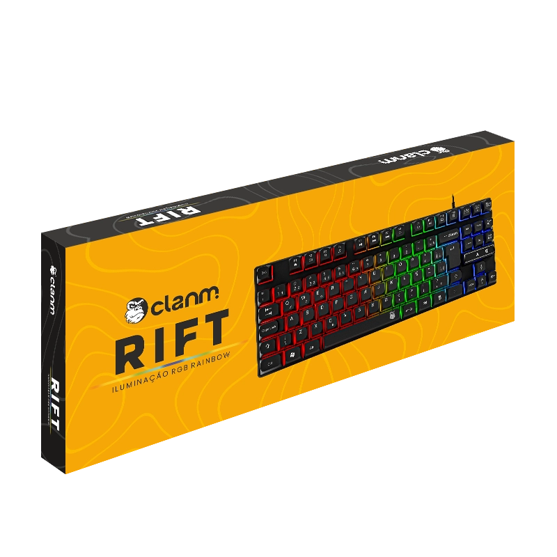 TECLADO GAMER 80% RIFT