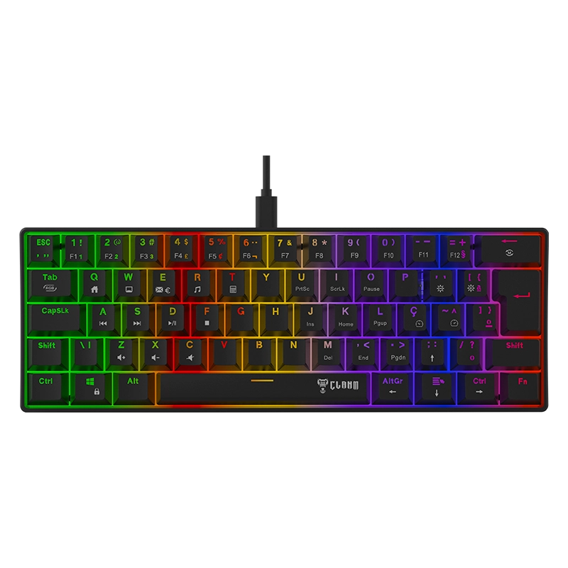 TECLADO GAMER 60% NIGHT WALKER V2