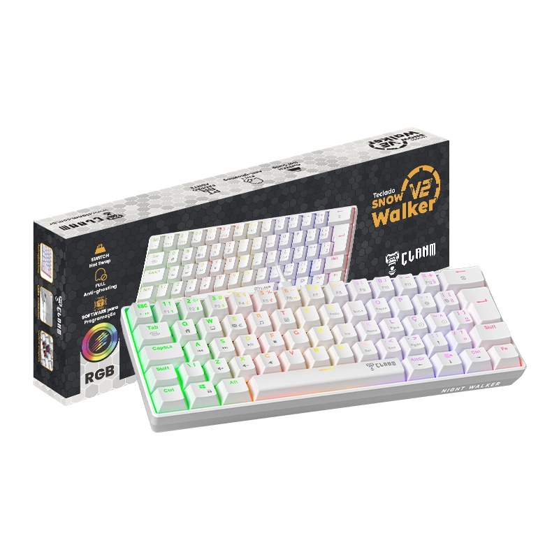 Downloads: TECLADO GAMER 60% SNOW WALKER V2 (12672)