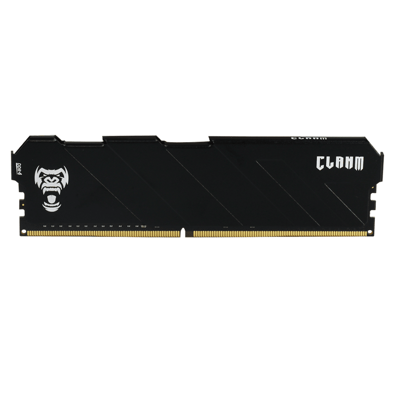 MEMÓRIA RAM CLANM, 16GB, 3200MHz, DDR4, CL19, COM DISSIPADOR PRETO