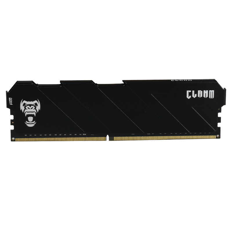MEMÓRIA RAM CLANM, 8GB, 3200MHz, DDR4, CL19, COM DISSIPADOR PRETO