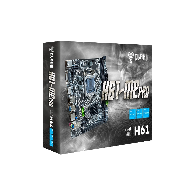 PLACA MÃE H61-M2 PRO | SOCKET LGA 1155 – DDR3 – M.2 NVMe – CLANM