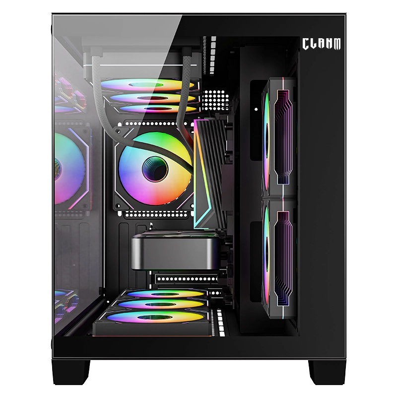 GABINETE GAMER GUIDORA | VIDRO – AQUÁRIO – CLANM