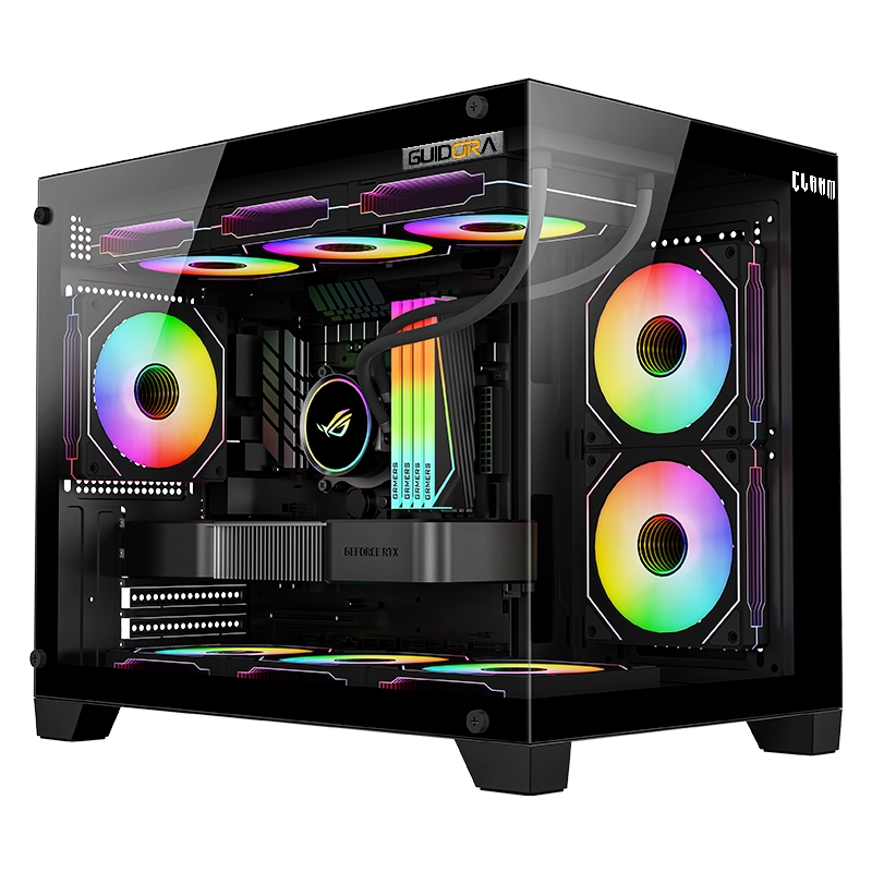 GABINETE GAMER GUIDORA | VIDRO – AQUÁRIO – CLANM