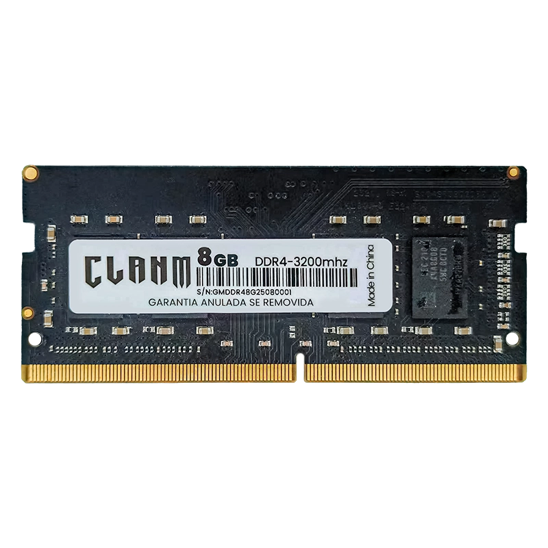 MEMÓRIA DE NOTEBOOK CLANM DDR4 8GB – 3200MHz, CL22