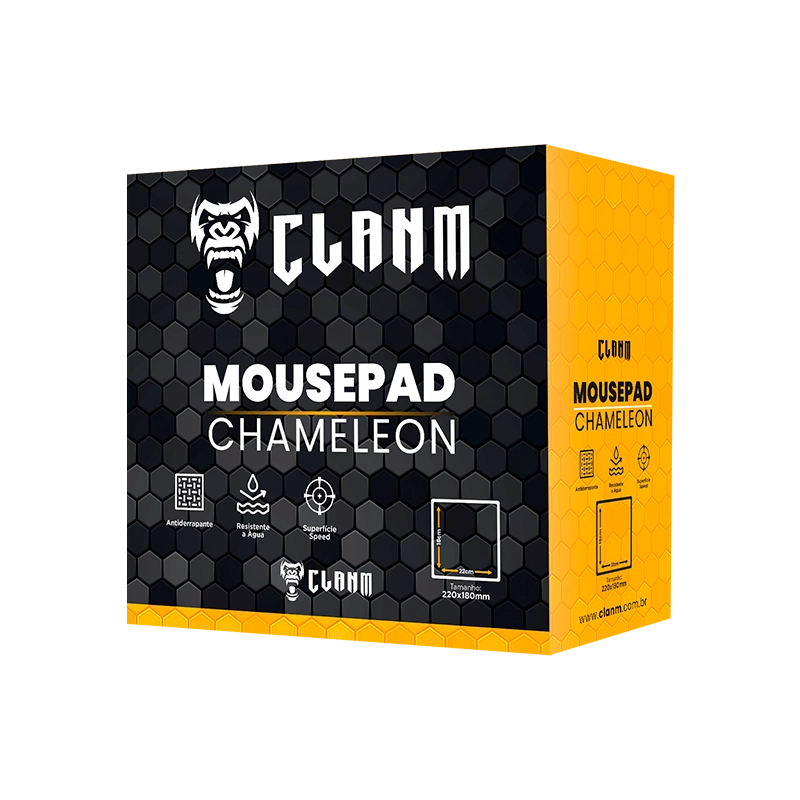 CAIXA MOUSEPADS CHAMELEON | SORTIDOS – CLANM