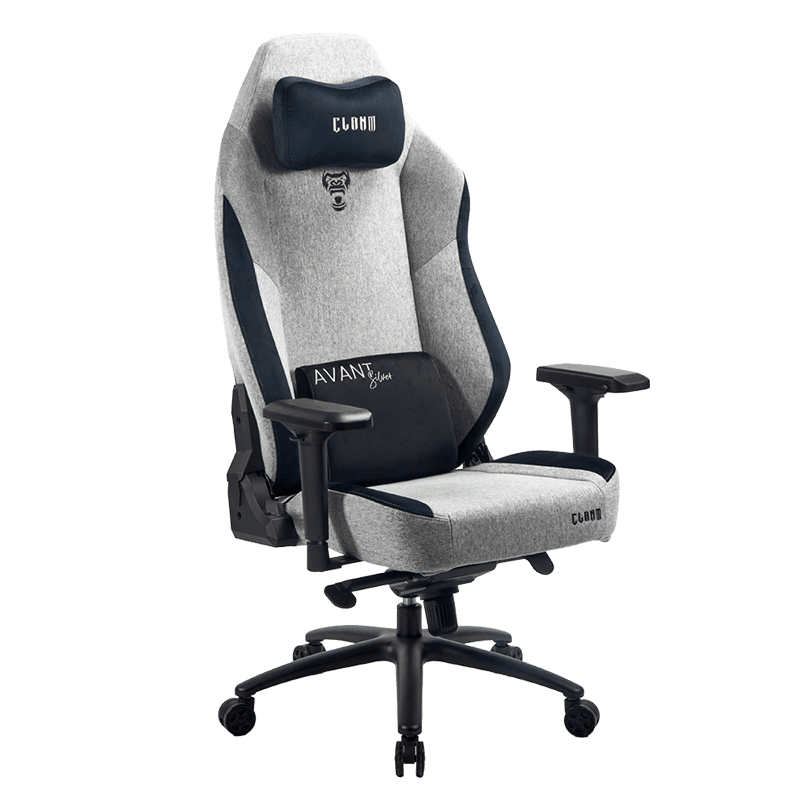 CADEIRA GAMER AVANT SILVER- CLANM