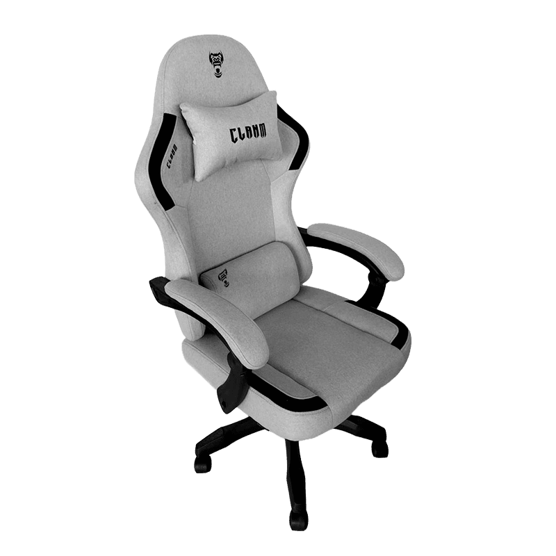 CADEIRA GAMER VELT SILVER – CLANM