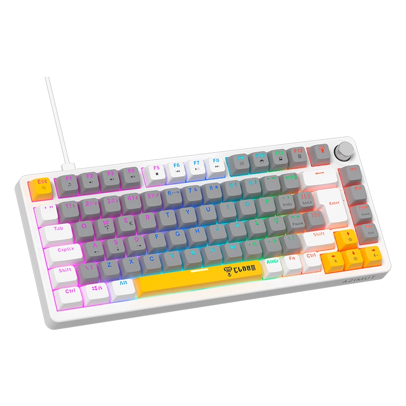 Downloads: TECLADO GAMER 75% AZIMUT VEGA – MECÂNICO – RGB – CLANM (14346)