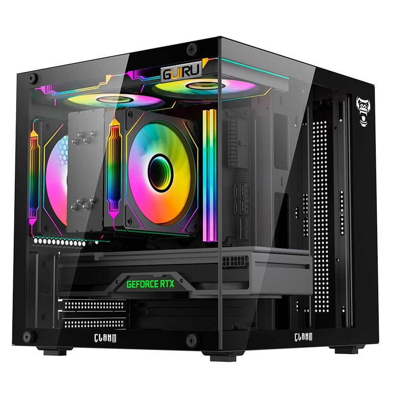 GABINETE GAMER GUIRU | VIDRO – AQUÁRIO – CLANM