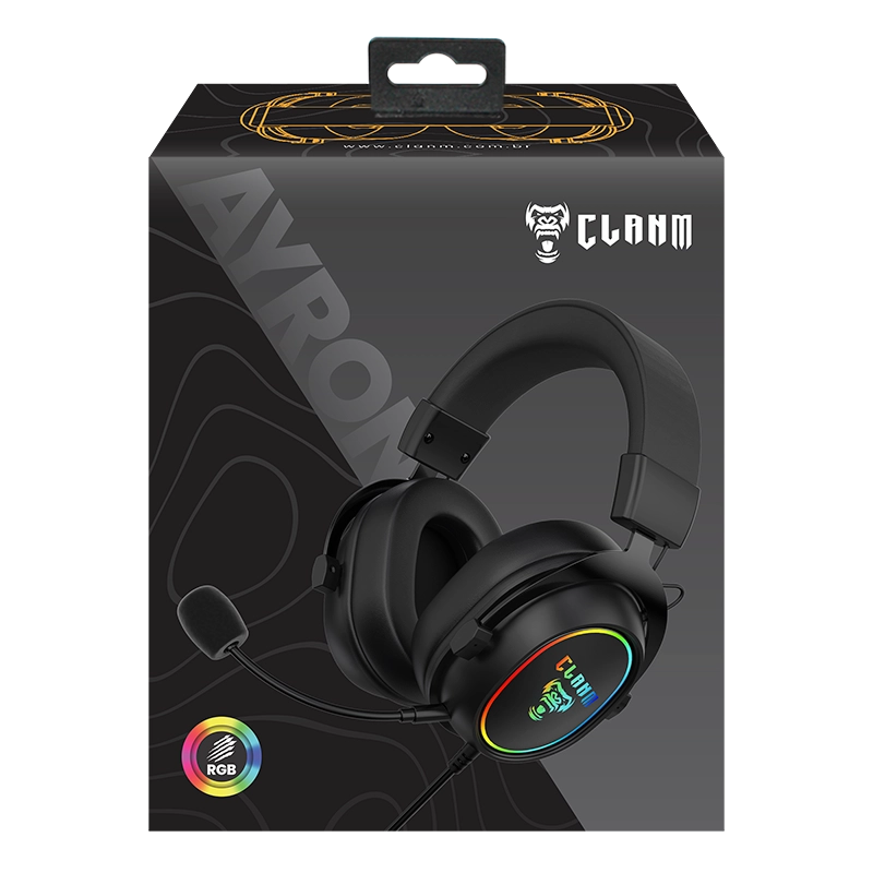 HEADSET GAMER AYRON NIGHT | CLANM