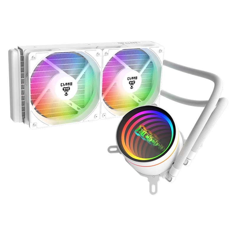 WATER COOLER CRYOS SNOW – 240MM BRANCO – RGB FIXO – CLANM