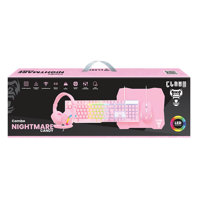 COMBO GAMER NIGHTMARE CANDY